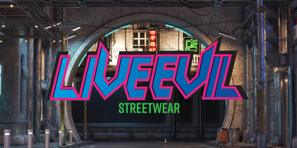 LiveEvil Streetwear header