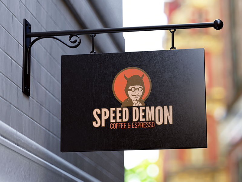 Speed Demon sign